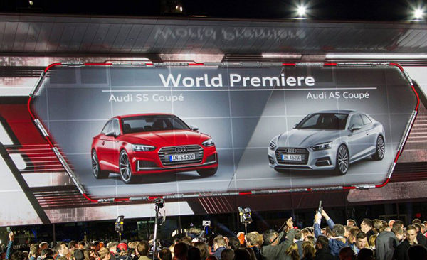 Launch of Audi A5/S5 in Ingolstadt 2016