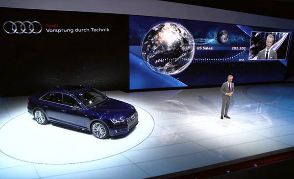 Audi Press Conference at NAIAS 2016